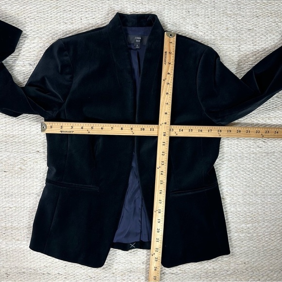 J. Crew 365 Velvet Blazer Size 6 - Picture 9 of 17